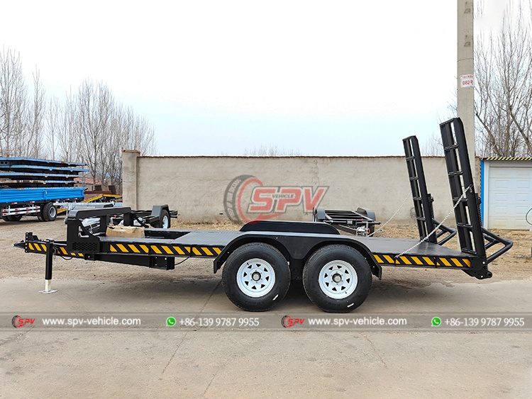 Truck Transport Trailer - Left Side